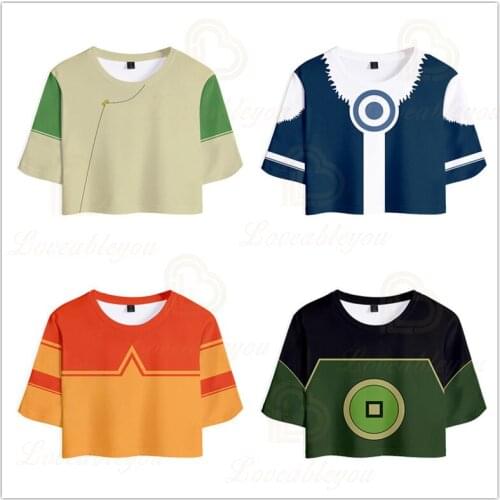 Animation 3d Digital Color Printing Cosplay Fresh Sweet and Energetic Girl 3D T-shirt Summer Short Sleeve Tops