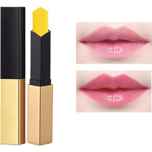 Custom Logo Carotene Women Change Color Lipstick Lip Tint Long Lasting Waterproof Moisturizing Nourish Lipgloss Beeswax Lip Balm