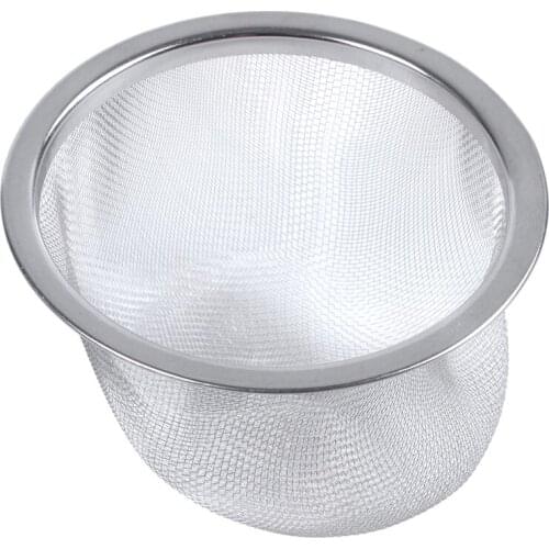 Teapot diameter 80mm metal mesh tea Leaf spices strainer basket