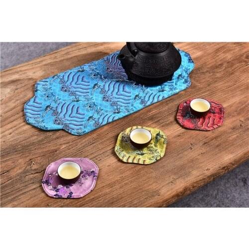 Tea mats and tea ceremony Hollow Insulation Wedding, Decorative,Art, Placemats Tablemats Home Decor, Napkinholder