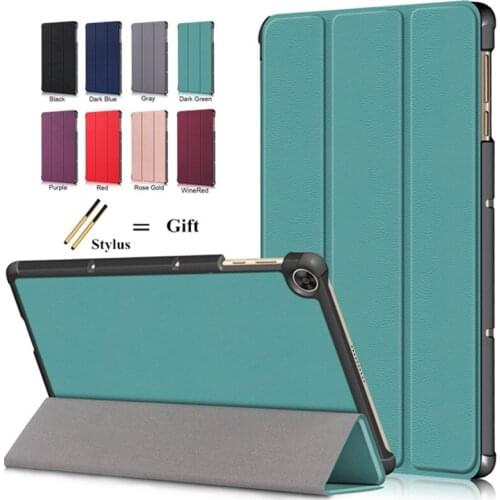 For Huawei Matepad T 10 T 10s 9.7 10.1 '' Case Slim Magnetic Folding Smart Cover for Huawei Matepad T10S Case AGS3-L09 AGS3-W09