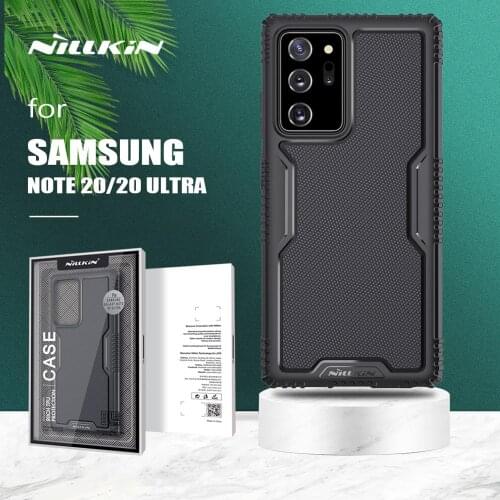 For Samsung Galaxy Note 20 Ultra Case Nillkin Tactics TPU Slim Back Cover Soft Edge Silicone Phone Case for Samsung Note 20 5G