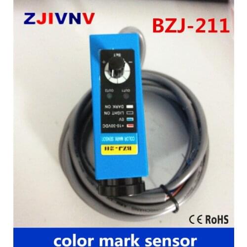 BZJ-211 Packing Machine photocell switch color mark Sensors Auto tracking/rectify deviation, auto detection photoelectric eyes