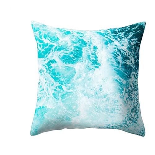 Cotton Fabric Pillowcase Cushion Marble Pattern Throw Pillow Case Soft Cushion Home Pillowcase #25
