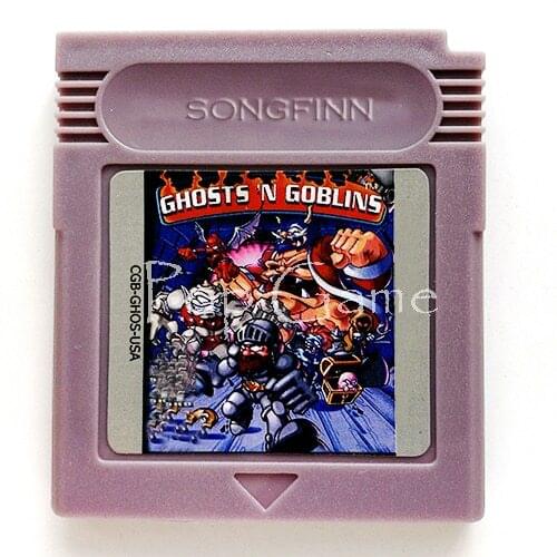 Ghosts N Goblins Game Cartridge Accessories for 16 Bit Video Game Console