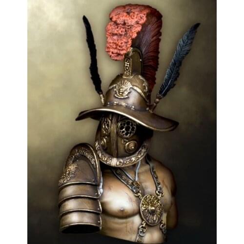 1/10 Resin Model Building Kit Bust Roman Gladiator