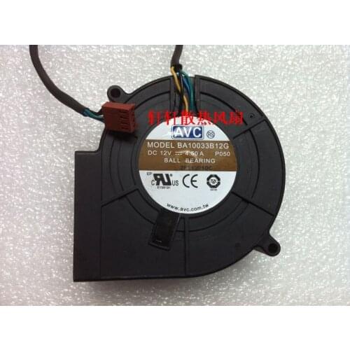 Original AVC BA10033B12G P050 9733 DC 12V 4.5A super violent Blower air dryer exhaust cooling fan