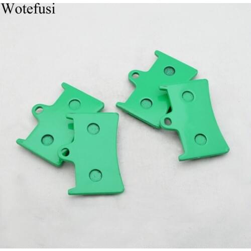 Wotefusi 4 X Front Brake Pads For Yamaha XP500 08-10 XV1700 03-05 XV1900 [SC03]