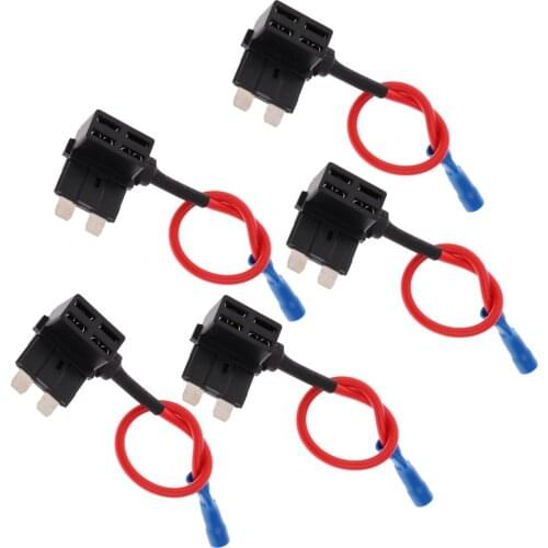 Easy Install Safety 5x Low Profile Fuse Tap Circuit Car Motorcycle Medium
