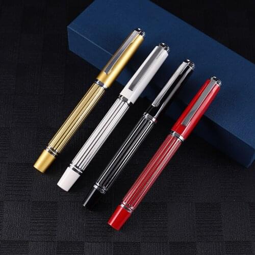 High quality metal positive posture pen All copper pen Business office signature pen pearl pen