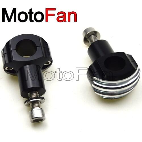 Universal 1 inch Motorcycle Handlebar Clamp Risers Bar Clamps Kit for Harley Victory Honda Kawasaki Suzuki Yamaha