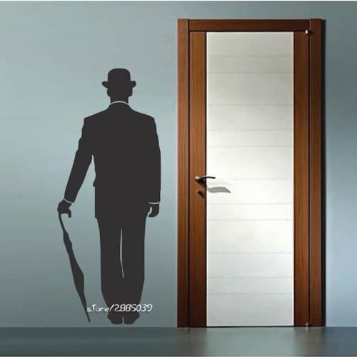 Man Vinyl Wall Stickers Cinema Wall Art Decal DIY Home Decoration Wall Mural Removable Bedroom Poster SA779