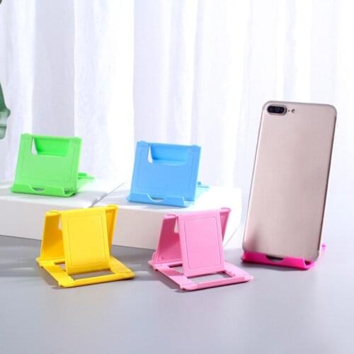 New 1PC Foldable Desk Phone Holder Mount Stand for Samsung S20 Plus Ultra Note 10 IPhone 11 Mobile Phone Tablet Desktop Holder