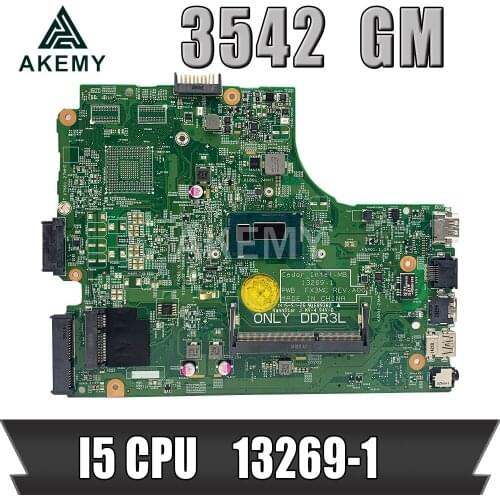 13269-1 For DELL 3542 For DELL 3442 motherboard 13269-1 PWB FX3MC I5 A00 REV motherboard CPU GM trabalho 100