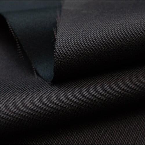 155cmx50cm Pure color good draping polyester cotton blend twill cloth yarn dye garment fabric for trousers and Suit