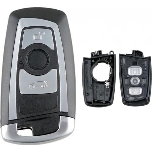 3 Buttons Auto Car Key Fob Case Shell Replacement Remote Cover Protector Fit for BMW 1 3 5 6 7 Series X3 X4