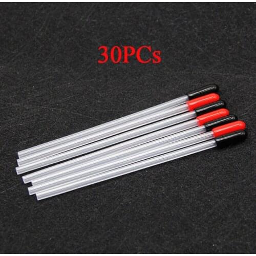 30PCs L90mm Antenna Protective Tube Fixing Sleeve Feeder Pipe Fixator w/Cover Cap For 2.4G Receiver FPV RC Drone