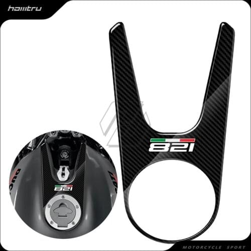 3D Carbon-look Motorcycle Tank Pad Protector Case for Ducati Monster 821 2015-2017