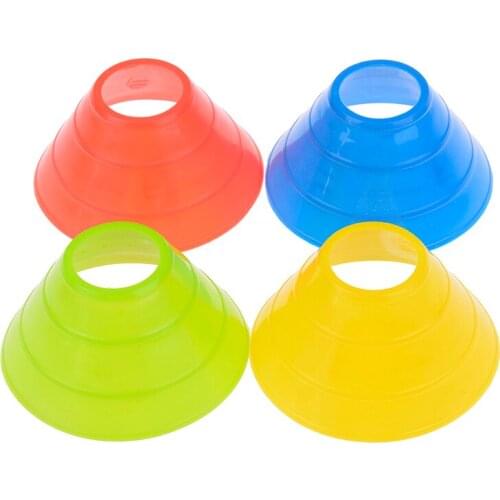 5 Pcs Cones Discs Soccer Football Training Sports Entertainment Accessories