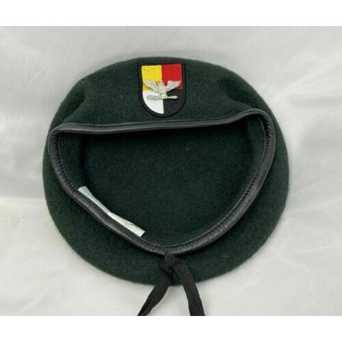 US ARMY 3TH SPECIAL FORCES GROUP Blackish GREEN BERET COLONEL EAGLE MILITARY HAT