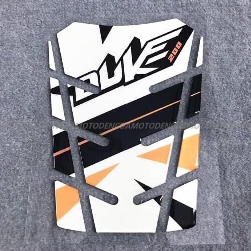 For DUKE 200 Motorcycle Tank Pad Protector Cover Sticker Decals