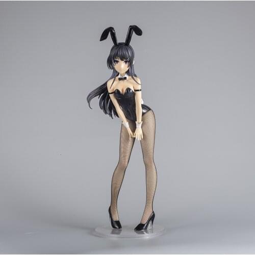 23cm New Body Rascal Does Not Dream of Bunny Girl Senpai Sakurajima Mai Sexy Girl Anime PVC Action Figures Toy Anime Figure