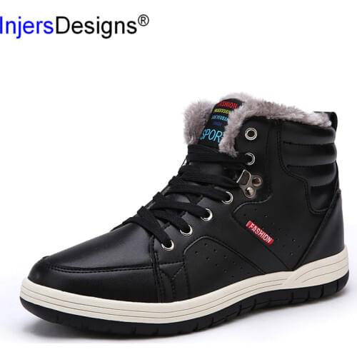 INJERSDESIGNS Mens Winter Boots