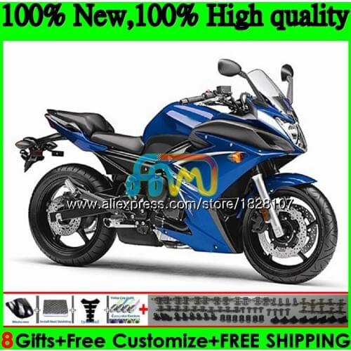 FZ6 R Kit For YAMAHA FZ6N FZ6R 09 10 11 Factory blue 12 13 14 15 117BS.52 FZ 6R FZ-6R 2009 2010 2011 2012 2013 2014 2015 Fairing