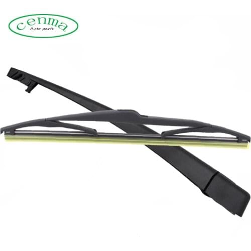 14" Rear Wiper Blade and Arm Set Kit For For Mazda 3 ( BK ) 2003-2008 back Windshield Windscreen Window wiper