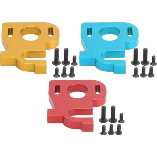 RC Car Motor Mount Holder Aluminum Alloy Accessory for Wltoys 1/14 144001 RC Car Buggy Crawler Adjustable RC Toy Accessory