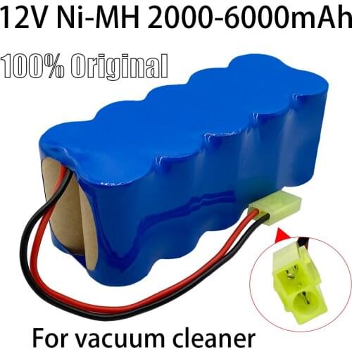 Batterie SC 2000-6000 mAh pour Rowenta 12V RH5488 RH846301 RH846901 RS-Rh5205, aspirateur robotique