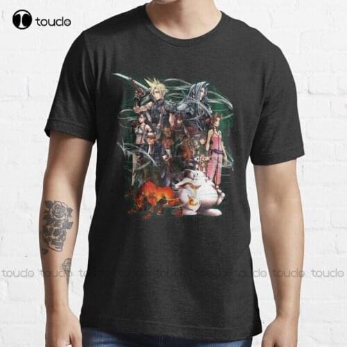 New Final Fantasy Vii - Collage T-Shirt Mens Cotton T Shirts S-5Xl Cotton Tee Shirt shirt dresses for women Unisex
