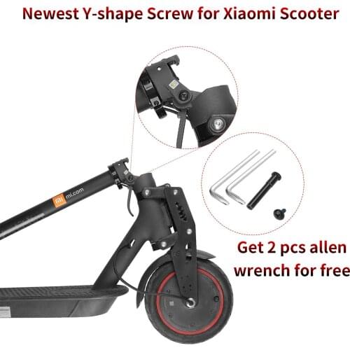 Electric Kickscooter New Y-shaped Screw Kit for Xiaomi M365/1S/Lite/Pro/Pro2 Scooters Folding Triangle Accessories Tool