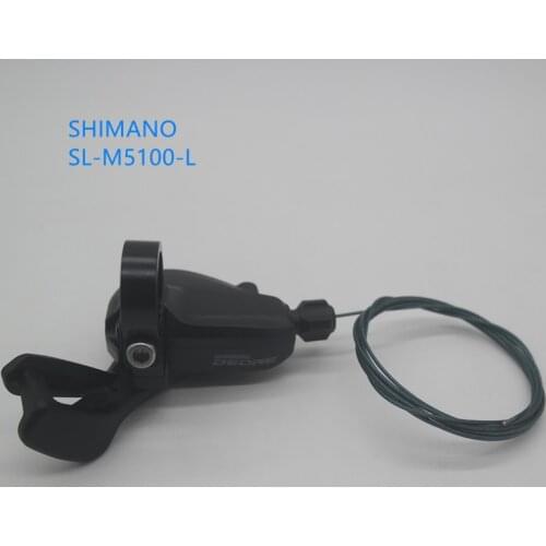 SHIMANO DEORE SL M5100 RAPIDFIRE PLUS Shifting Lever Clamp Band 2 speed MTB mountain bike shifters SL-M5100 left 2s 2v dowel