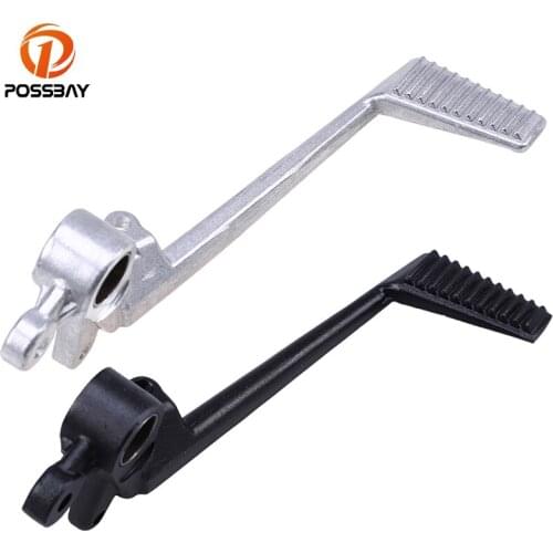 POSSBAY Aluminum Motorcycle Folding Rear Brake Foot Pedal Lever Shift Bike Foot Brake 2Colors For Honda CBR 1000 RR 04 05 06 07