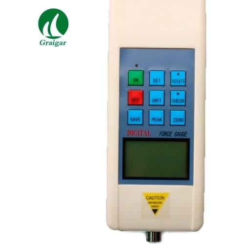 Professional Force Gauge HF-2K Digital Push Pull Force Gauge Showing Test Direction