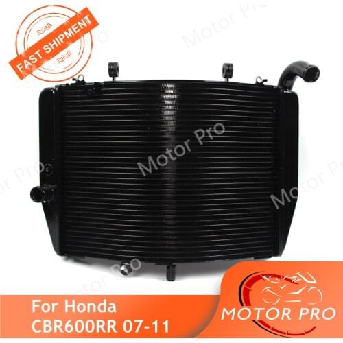 Motorcycle Radiator For Honda CBR600RR 2007 - 2011 Cooling Cooler Replacement Accessories CBR 600 RR CBR600 600RR 2008 2009 2010