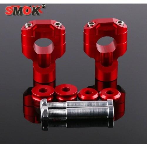 SMOK For Kawasaki Z800 Universal Motorcycle Accessories CNC Aluminum Alloy 28MM Handlebar Handle Bar Clamps Riser