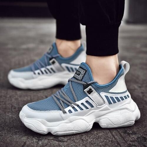 Sooneeya 2019 Hot Selling Sports Shoes for Male Summer Air Mesh Breathable Men Running Shoes Outdoor Trends Light Sneakers Man