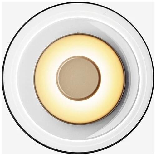 Modern Glass Wall Lamp LED Light Fixtures Bedside Sconces For Living Room Kitchen Bedroom Home Decorat AC85-265V Warm Light