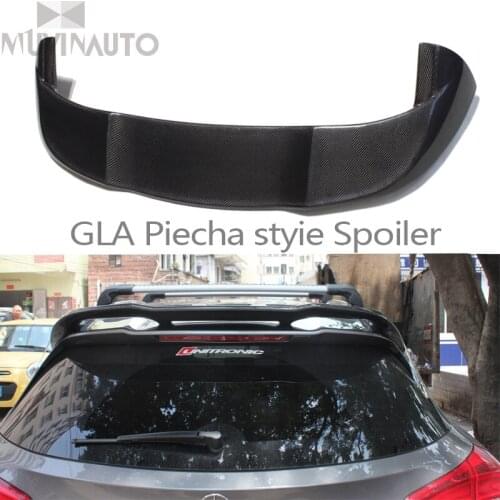 ForBenz GLA Carbon fiber Spoilers For Benz GLA200 220 260 Piecha style Spoilers GLA Carbon fiber arch-limb Modified spoiler