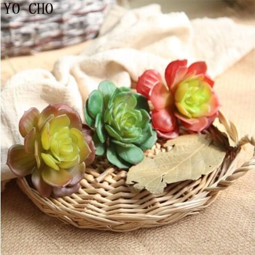 YO CHO High-end Artificial Plants Rounded Ranunculus Eco-friendly PE PVC For Wedding Home DIY Garden Decor Artificial Flowers