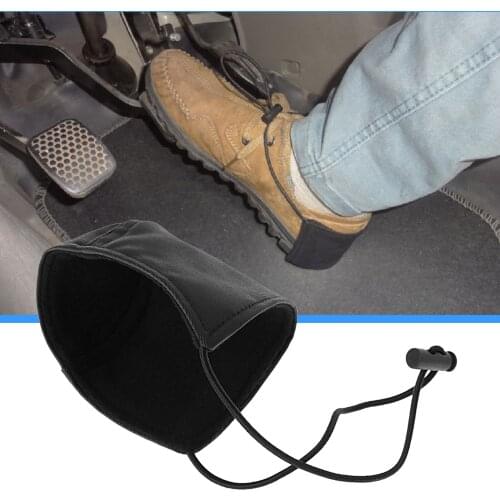Car Driver Shoes Heel Protector Drive Prevent Wear Shoe Cover Fabric Coat Suitable For Both Feet Automobiles Accessories New