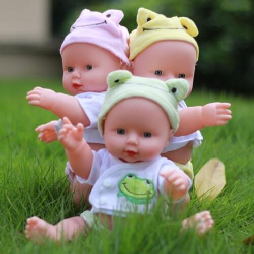 30cm Reborn Baby Dolls Vinyl Silicone Lifelike Alive Soft Babies Toddler Newborn Toy Kids Boy Girl Birthday Chirstmas Gift
