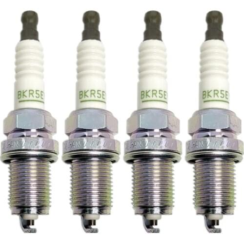 4pcs/lot 22401-53J05 V-Power Spark Plug Fit For Nissan Primera Serena Quest Pathfinder D21 Mercury Villager 22401 53J05 BKR5EY
