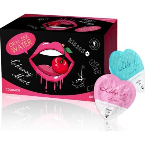 6Pcs Strawberry/Oranges/peaches/cherries Edible Flavor Water Based Oral Sex Water Sex Anal Oral Gel Sex Lube For Couple Adult