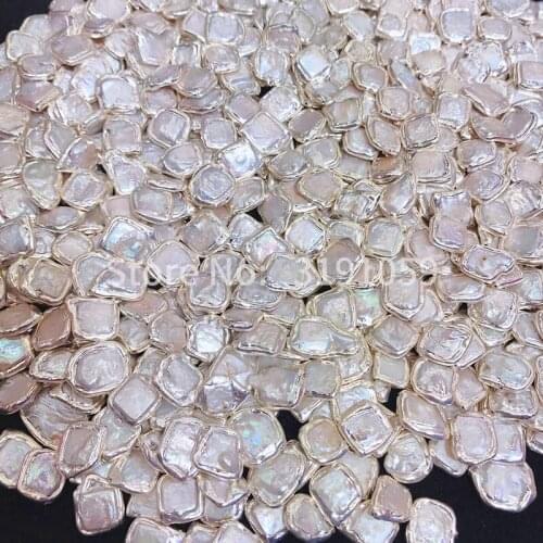 Natural Fashion Simple Atmospheric Baitao Square Pearl Silver Separator