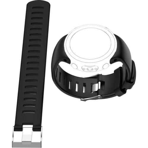 Hot Sale High Quality Silicone Replacement Watch Band Watch Strap Wristband For Suunto D4 D4i Novo Dive Computer Watch