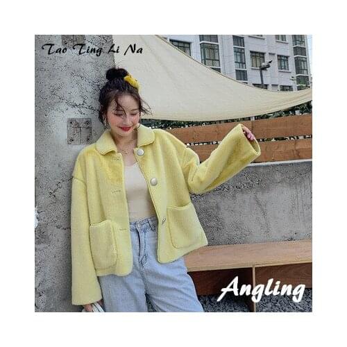 Top brand Style 2020 New High-end Fashion Women Faux Fur Coat C4 high quality