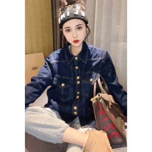 Женские синие рубашки LIEZHAMO China At AliExpress